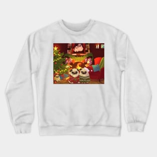 Pug Christmas Crewneck Sweatshirt